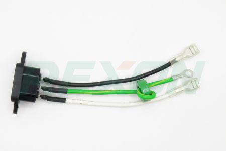 AC plug Cable assembly-Fitness